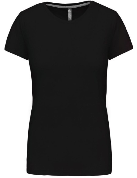 Dámské tričko Kariban K380 - Black M