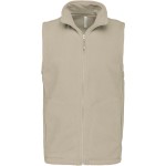 Pánská mikrofleecová vesta Luca K913  -  Beige XL