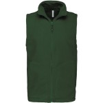 Pánská mikrofleecová vesta Luca K913  - Forest green 4XL
