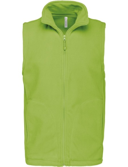 Pánská mikrofleecová vesta Luca K913  - Lime XXL