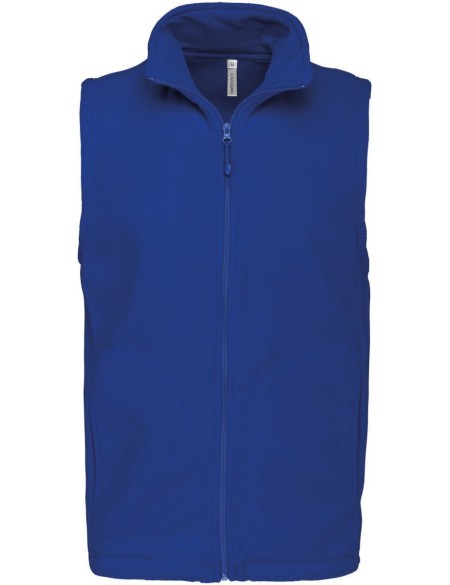 Pánská mikrofleecová vesta Luca K913  - Royal blue XXL