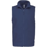 Pánská mikrofleecová vesta Luca K913  - Deep blue 3XL