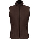 Dámská mikrofleecová vesta Melodie - Chocolate 3XL