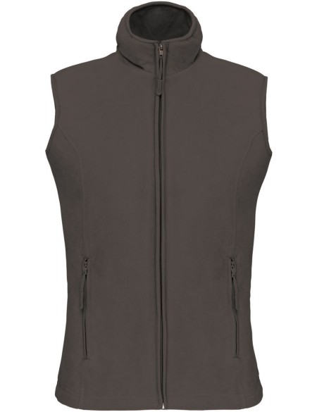 Dámská mikrofleecová vesta Melodie - Green olive 3XL