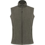Dámská mikrofleecová vesta Melodie - Green marble heather 3XL