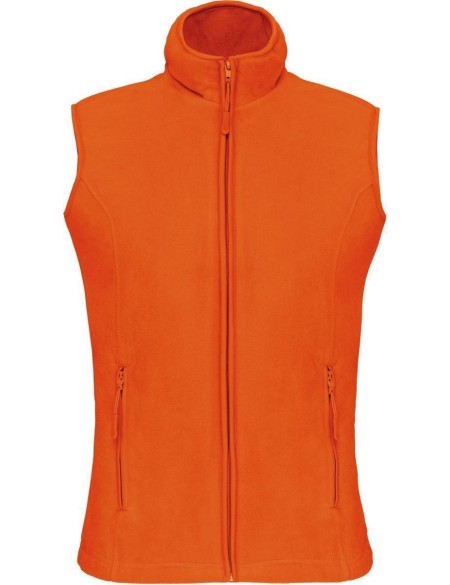 Dámská mikrofleecová vesta Melodie - Orange 3XL