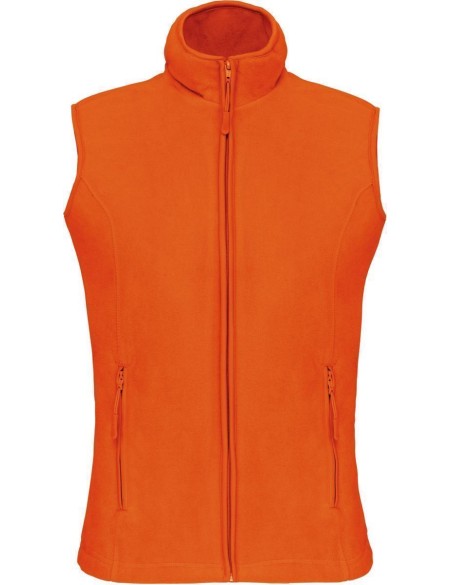 Dámská mikrofleecová vesta Melodie - Orange 4XL