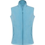 Dámská mikrofleecová vesta Melodie - Cloudy blue heather XXL