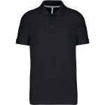 Pánské piqué polo K241 - Black M