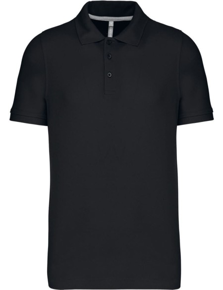 Pánské piqué polo K241 - Black M