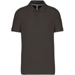 Pánské piqué polo K241 - Dark grey L