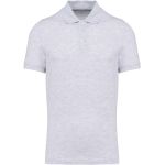 Pánské piqué polo K241 - Ash heather XXL