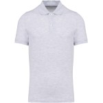 Pánské piqué polo K241 - Ash heather L