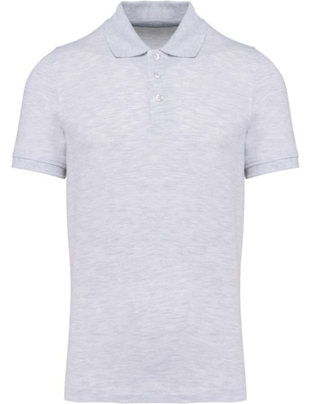 Pánské piqué polo K241 - Ash heather L