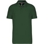 Pánské piqué polo K241 - Forest green XXL