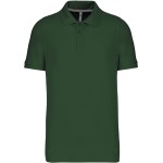 Pánské piqué polo K241 - Forest green S