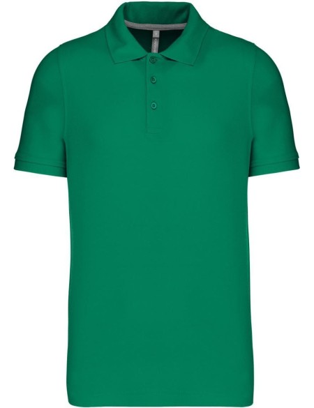 Pánské piqué polo K241 - Kelly green XL