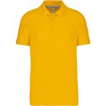 Pánské piqué polo K241 - Yellow S