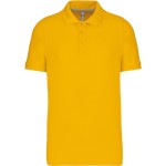 Pánské piqué polo K241 - Yellow S