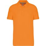 Pánské piqué polo K241 - Orange L