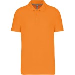 Pánské piqué polo K241 - Orange S