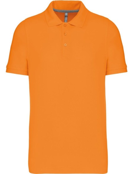 Pánské piqué polo K241 - Orange S