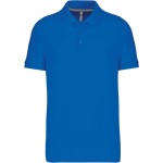 Pánské piqué polo K241 - Light royal blue S