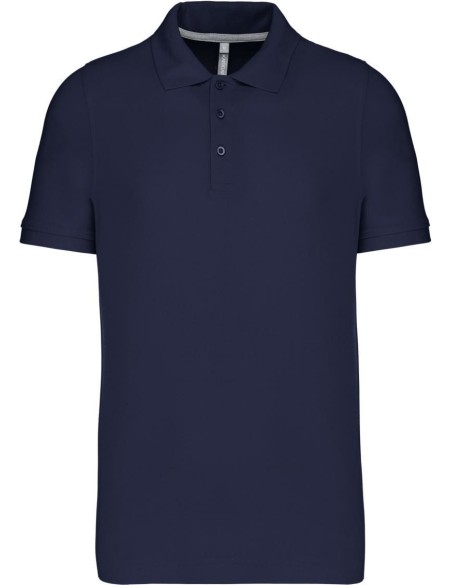 Pánské piqué polo K241 - Navy S