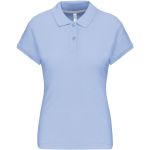 Dámské piqué polo K242 - Sky blue S