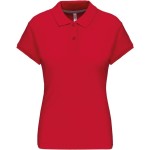 Dámské piqué polo K242 - Red L