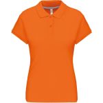 Dámské piqué polo K242 - Orange 3XL