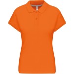 Dámské piqué polo K242 - Orange S