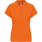 Dámské piqué polo K242 - Orange XL