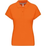 Dámské piqué polo K242 - Orange 3XL