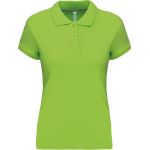 Dámské piqué polo K242 - Lime S