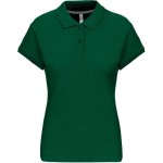 Dámské piqué polo K242 - Kelly green S