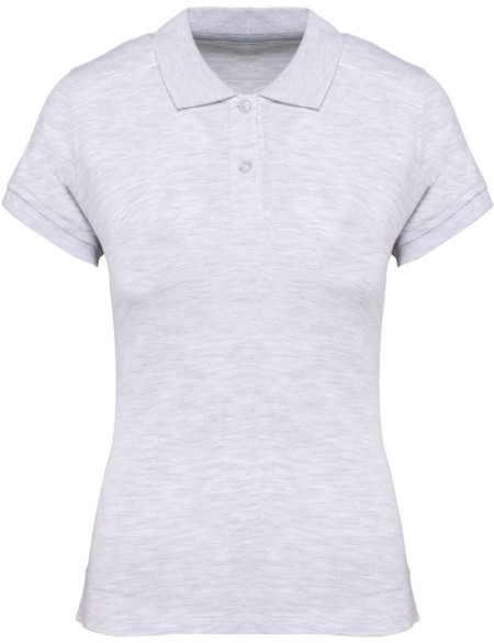 Dámské piqué polo K242 - Ash heather S