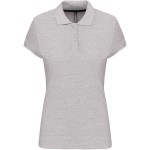 Dámské piqué polo K242 - Oxford grey S