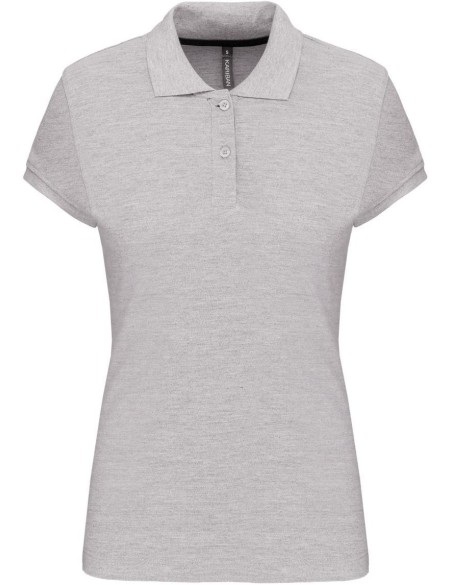 Dámské piqué polo K242 - Oxford grey M