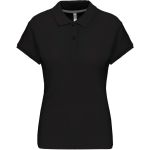 Dámské piqué polo K242 - Black L