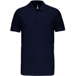 Pánské elastické piqué polo K239 - Navy S