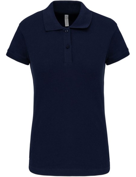 Dámské elastické piqué polo K240 - Navy XS