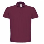 Pánské piqué polo B+C ID.001 - Wine S