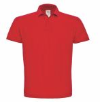 Pánské piqué polo B+C ID.001 - Red XL