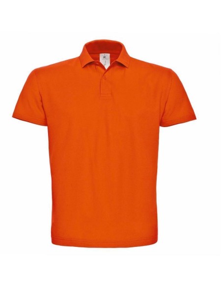 Pánské piqué polo B+C ID.001 - Orange M