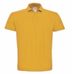 Pánské piqué polo B+C ID.001 - Gold XL