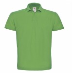 Pánské piqué polo B+C ID.001 - Real green XS