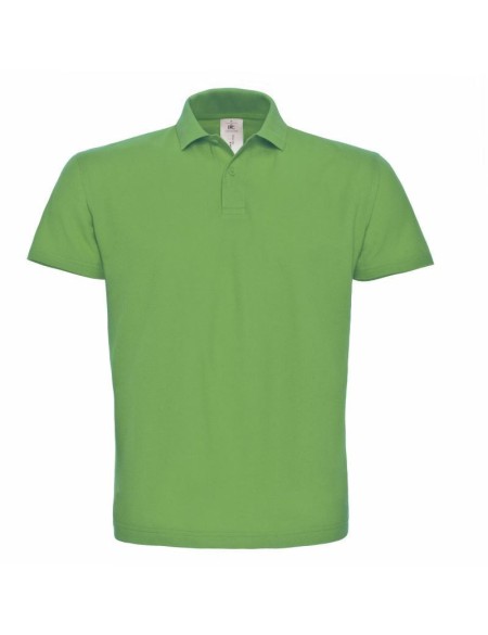 Pánské piqué polo B+C ID.001 - Real green XS