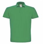 Pánské piqué polo B+C ID.001 - Kelly green M