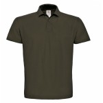 Pánské piqué polo B+C ID.001 - Brown XXL